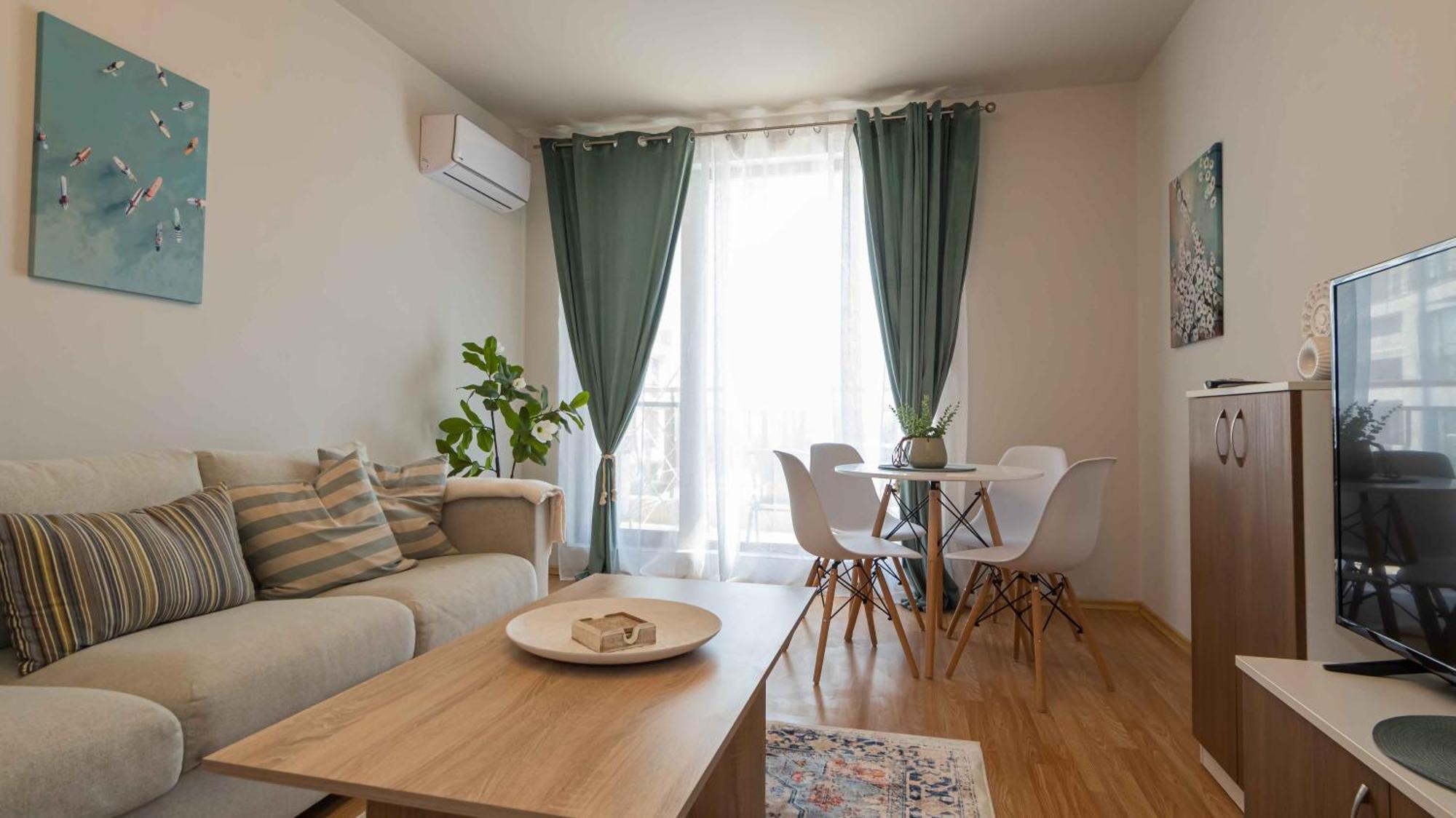 June One Bedroom Sea View Apartment Diamond Beach Resort Sarafovo Esterno foto