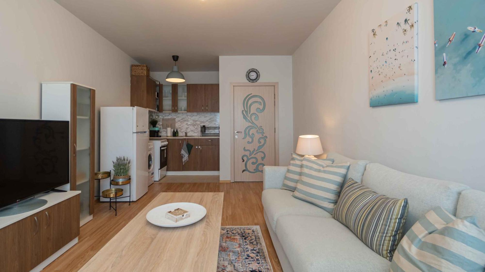 June One Bedroom Sea View Apartment Diamond Beach Resort Sarafovo Esterno foto