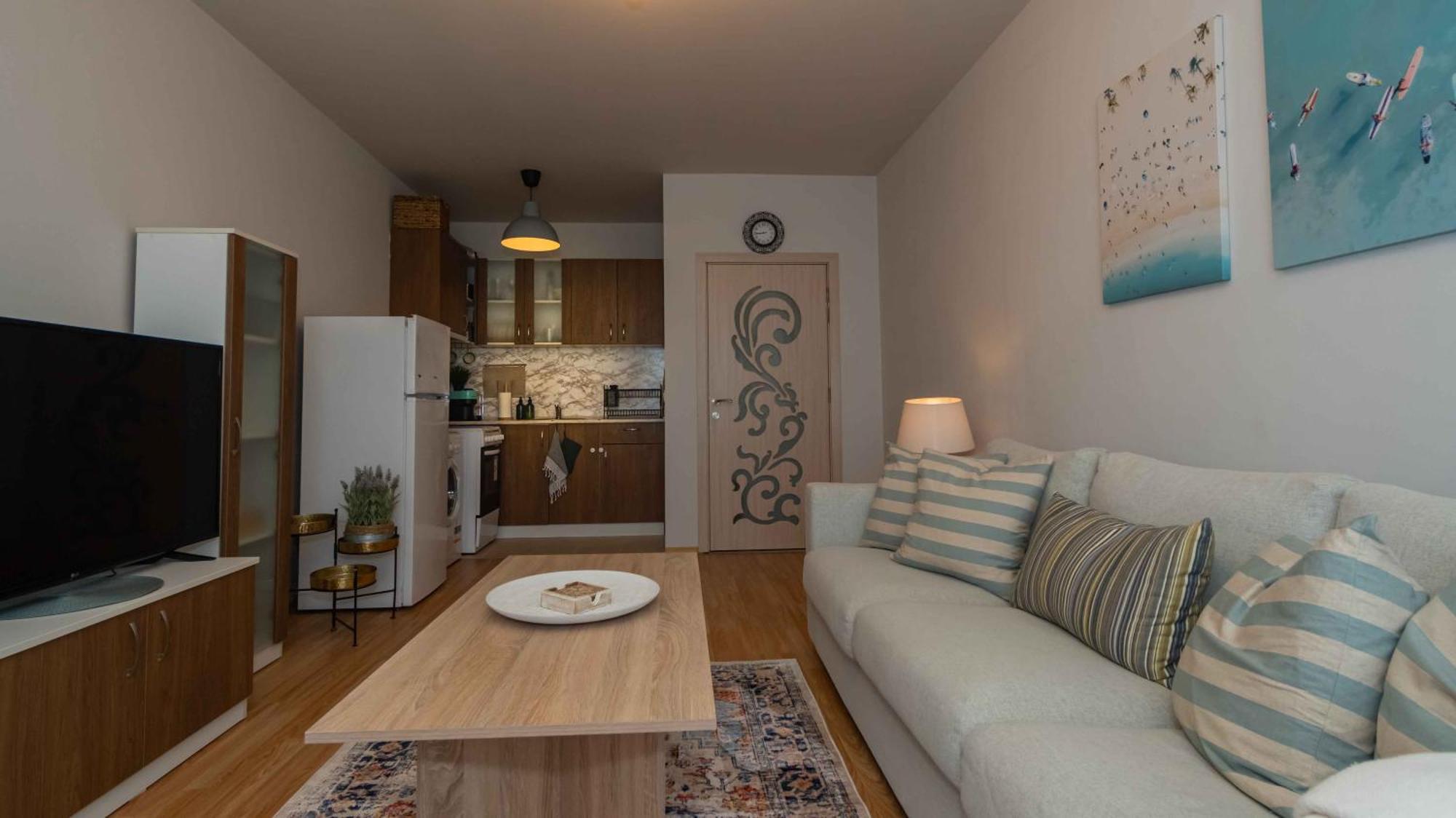 June One Bedroom Sea View Apartment Diamond Beach Resort Sarafovo Esterno foto